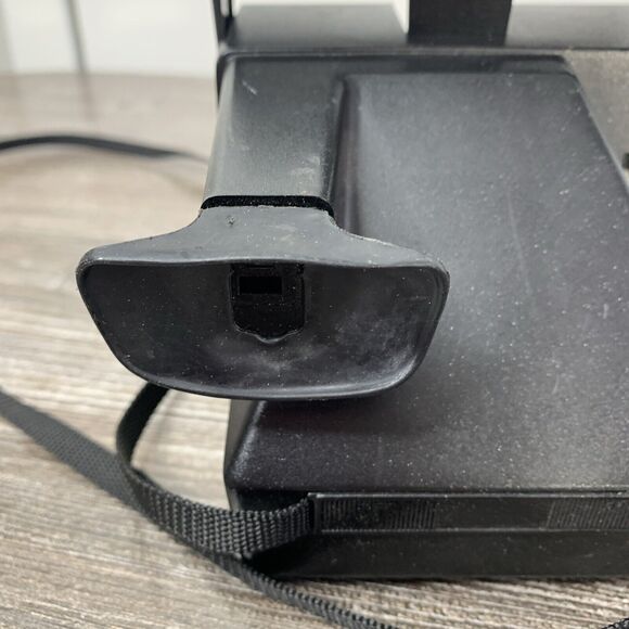 Vintage Polaroid One Step 600 Flash Camera Rainbow Stripe Untested - Picture 6 of 13